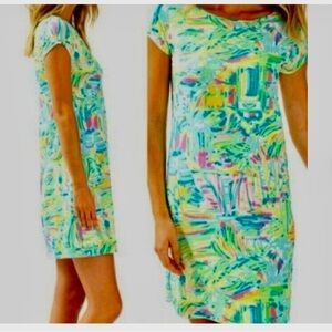 Lilly Pulitzer Marlowe Dress Sea Salt Sand Size Medium